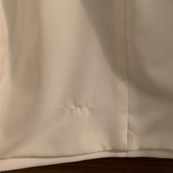 Express ivory Rolled Sleeve Boyfriend Blazer - Picture 4 of 5